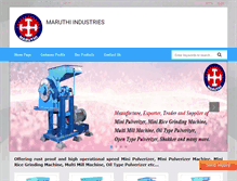 Tablet Screenshot of maruthipulvariser.com